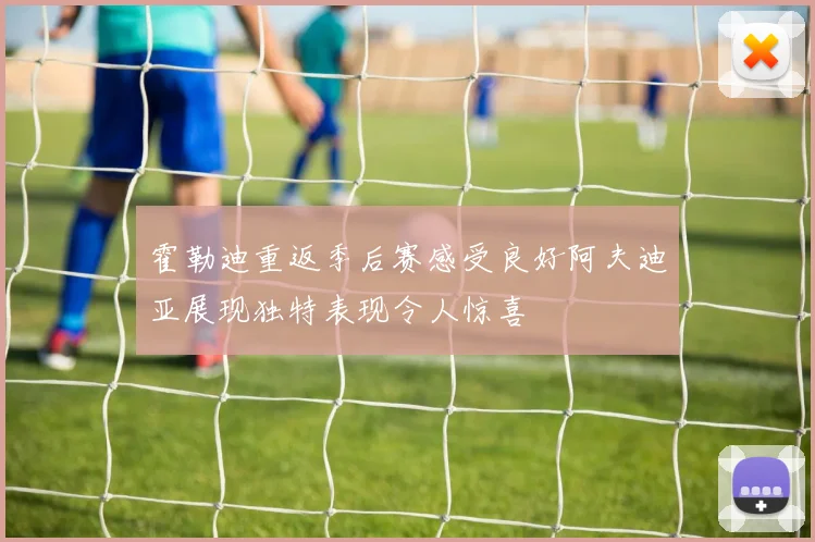 霍勒迪重返季后赛感受良好阿夫迪亚展现独特表现令人惊喜